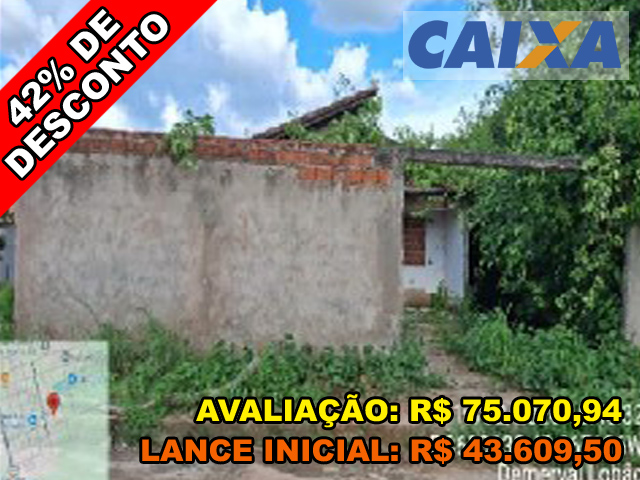 Rua maria da conceicao n. 2775 - cidade nova - demerval lobao/pi
