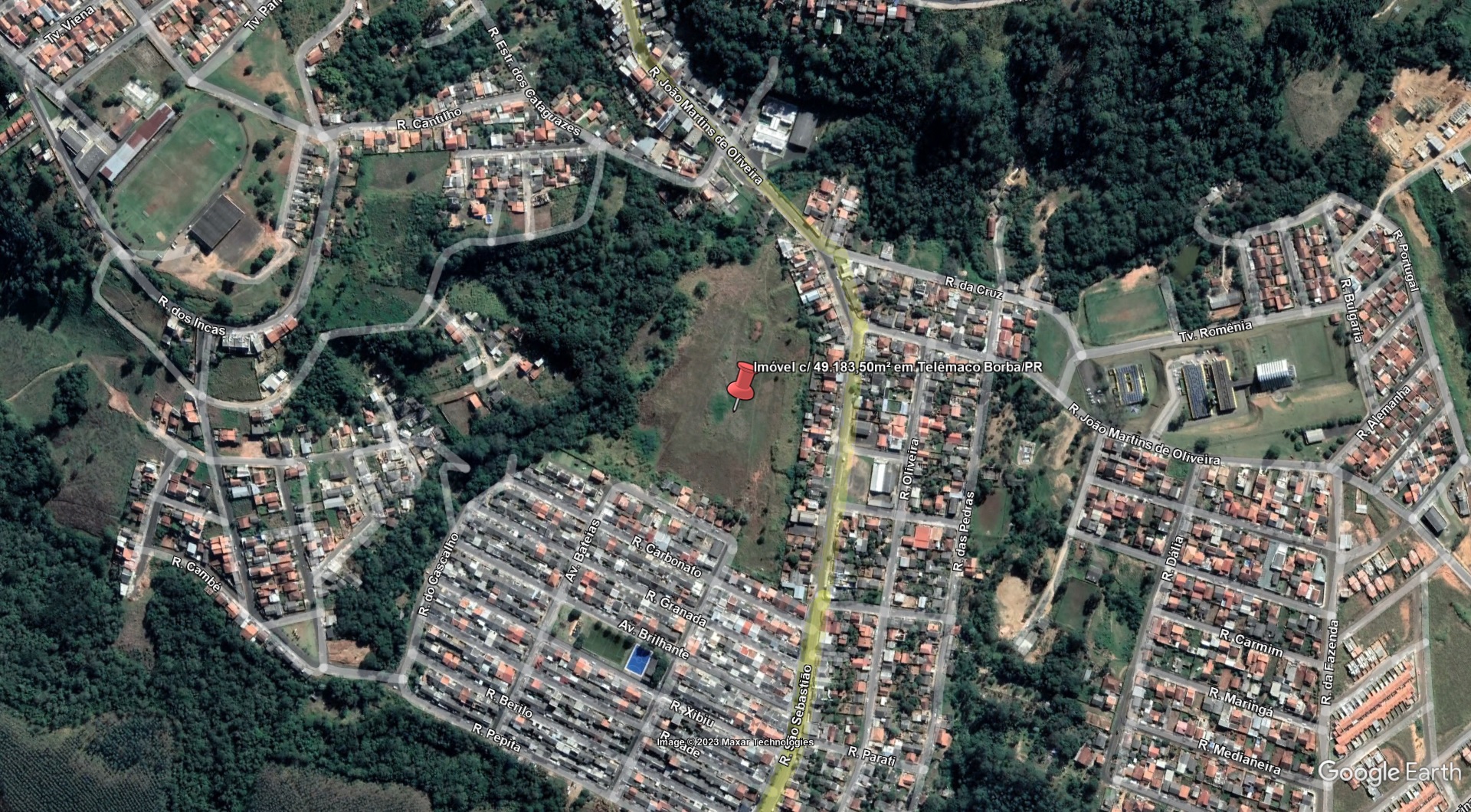 LOTE 18.1 - Imóvel c/ 49.183,50m² em Telêmaco Borba/PR