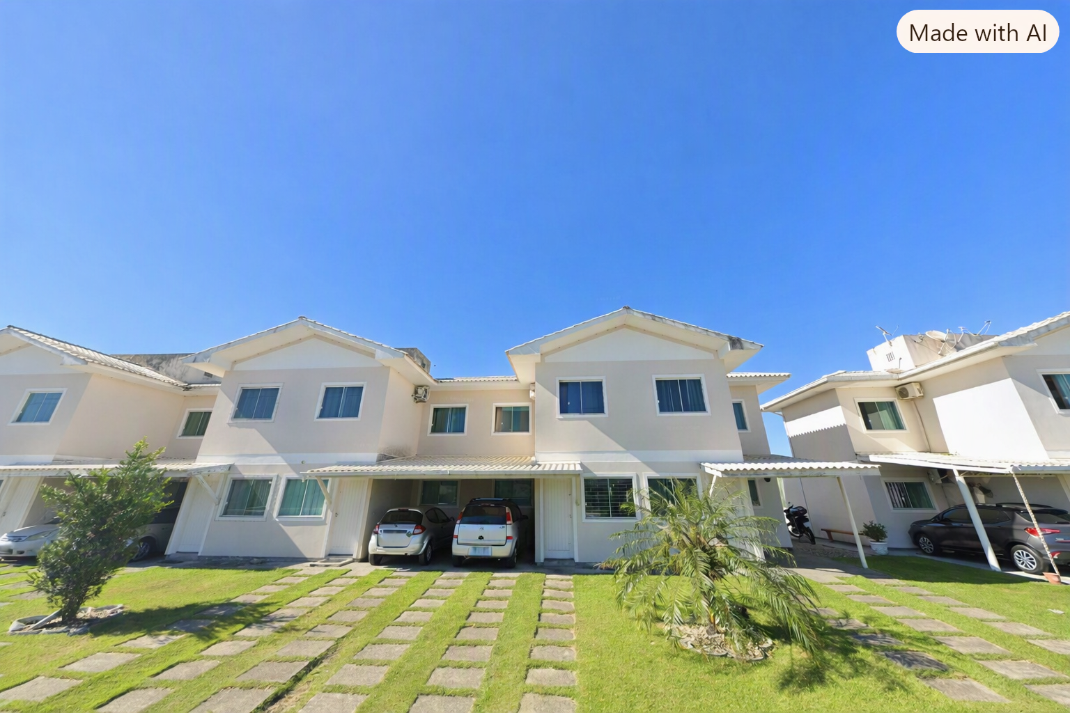 Casa geminada no residencial jardim das flores em são josé/sc