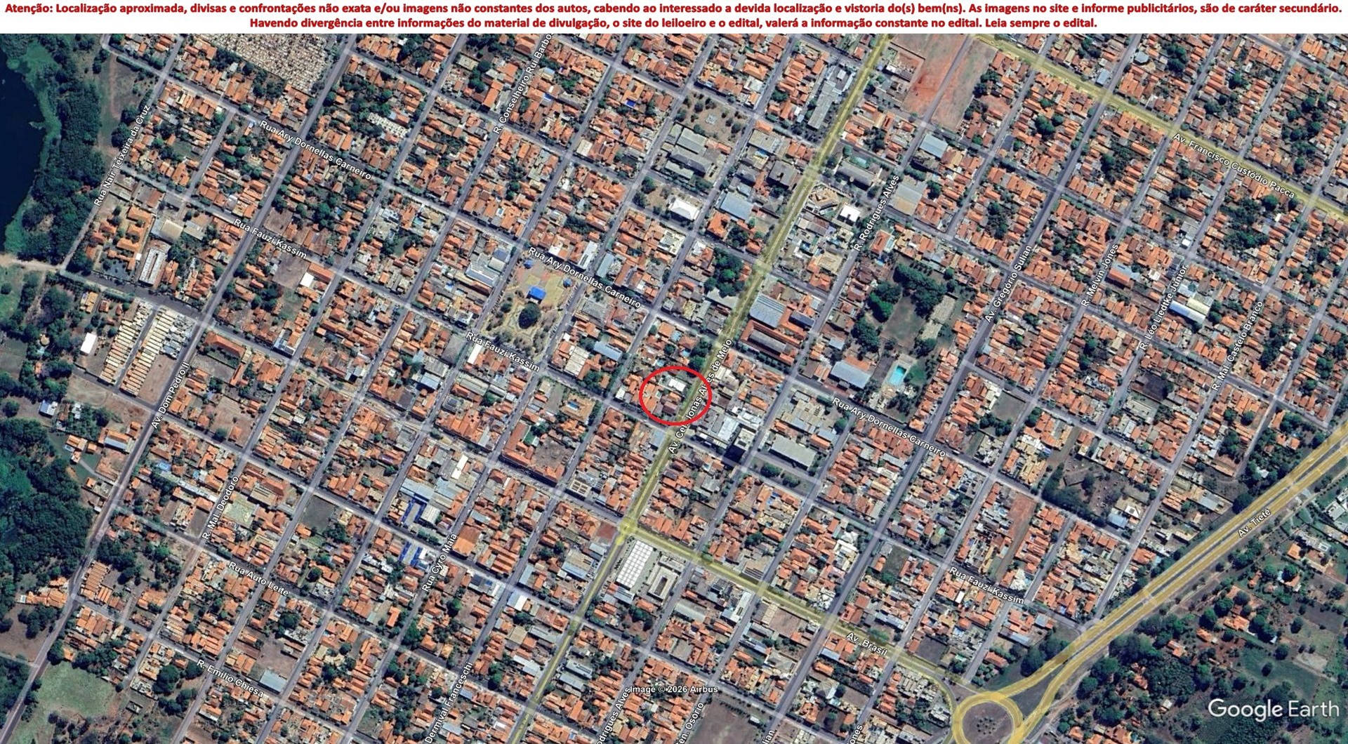 LOTE 2.1 - Imóvel c/ 260m² em Pereira Barreto/SP