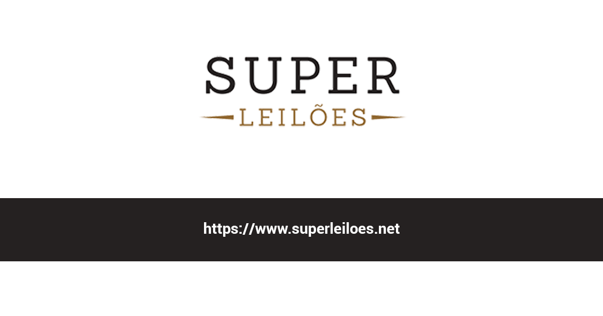 017/2026 - LEILÃO DE BENS IMÓVEIS E MÓVEIS - SUPERLEILÕES