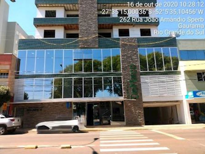 Sala comercial no " edificio comercial e residencial rassimeri" - centro - gaurama/rs