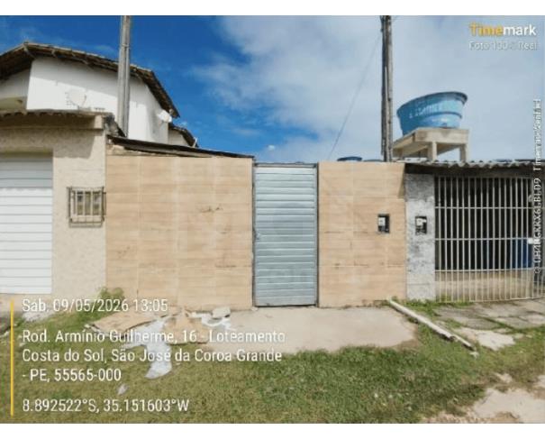 São jose da coroa grande/pe — casa com 66,12m², 2 quartos (f8444404444114) casas em leilão | mgl leilões