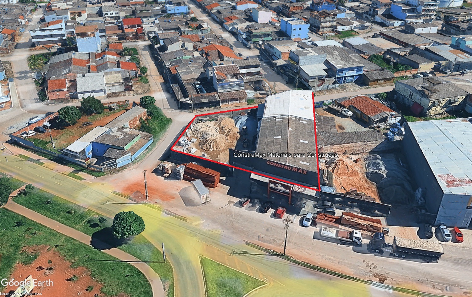 Lote 1 - ade lote nº 16, conjunto 05, quadra 402, recanto das emas-df, com área de terreno de 1.389,43 m2