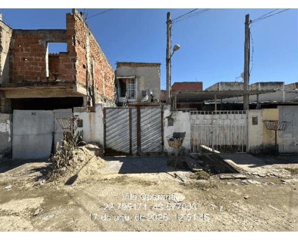 Nova iguaçu/rj — casa com 39,452m², 2 quartos, 1 vaga na garagem (f8444414904878) casas em leilão | mgl leilões