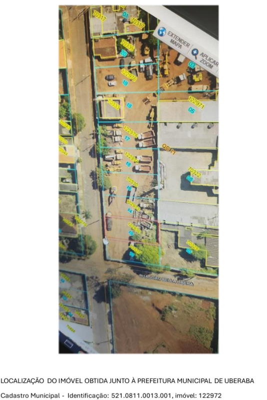 UM TERRENO URBANO EM UBERABA/MG, UM VEÍCULO TOYOTA/PRIUS E BENS DIVERSOS - Lote 004 (ID 27877)