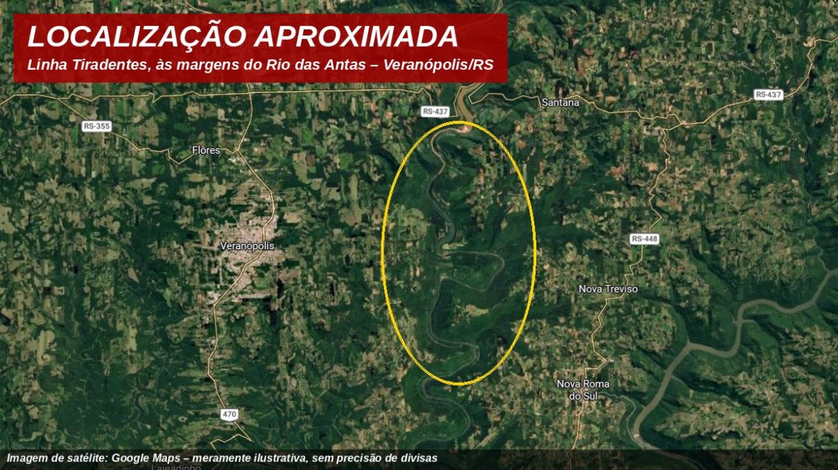 11 hectares de mata nativa às margens do Rio das Antas — Veranópolis/RS