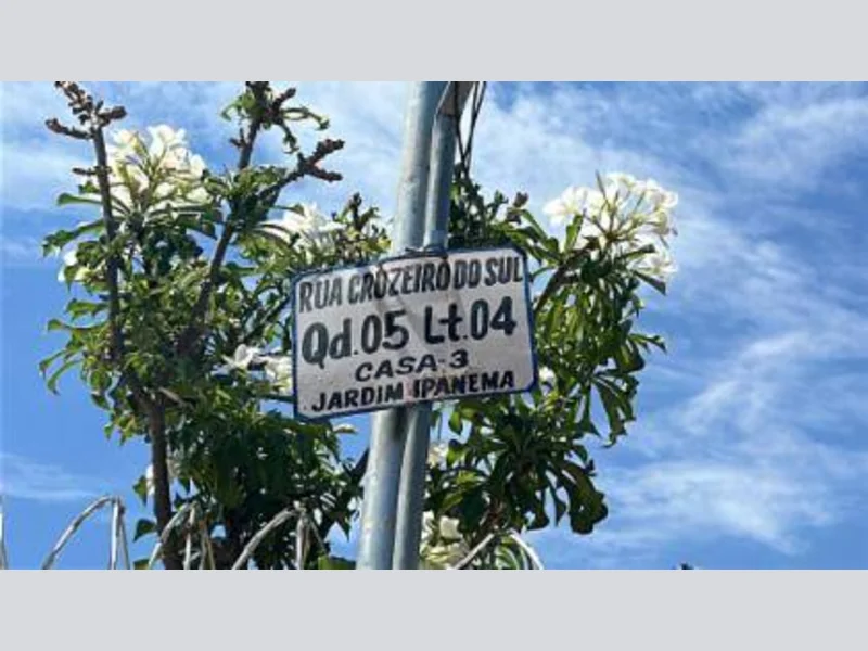 Trindade go rua cruzeiro do sul 175 casa 03, condomínio residencia matrícula:82.016