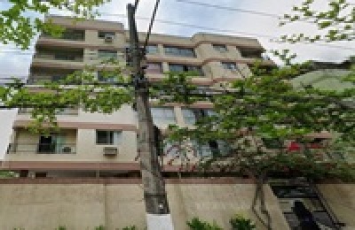 LEILÃO JUDICIAL – 50% do apto. de 92,99 m², Ed. Santa Bárbara - Jardim Las Palmas, Guarujá/SP 1º Lei