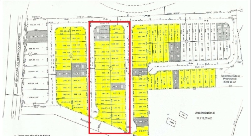 2 TERRENOS PARA INCORPORAÇÃO | SOROCABA | EXCELENTE LOCALIZAÇÃO - Lote 002 (ID 3908)