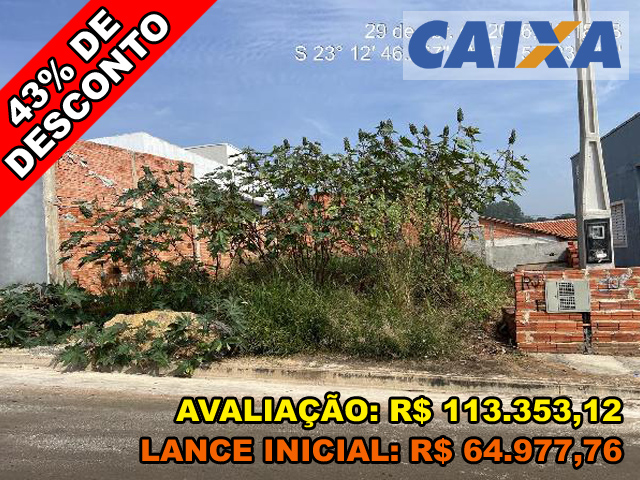 Rua aparecida da conceicao soares molito n. sn, lt 33 qd d - residencial jatai - cesario lange/sp