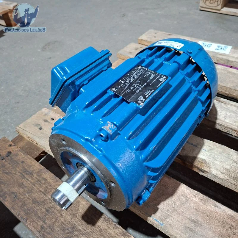 01 motor elétrico de indução trifásico WEG W22 Premium, 3 cv (2,2 kW), 220/380/440 V, 60 Hz, 1.745 rpm, grau de proteção IP55, com flange. (podendo estar em...