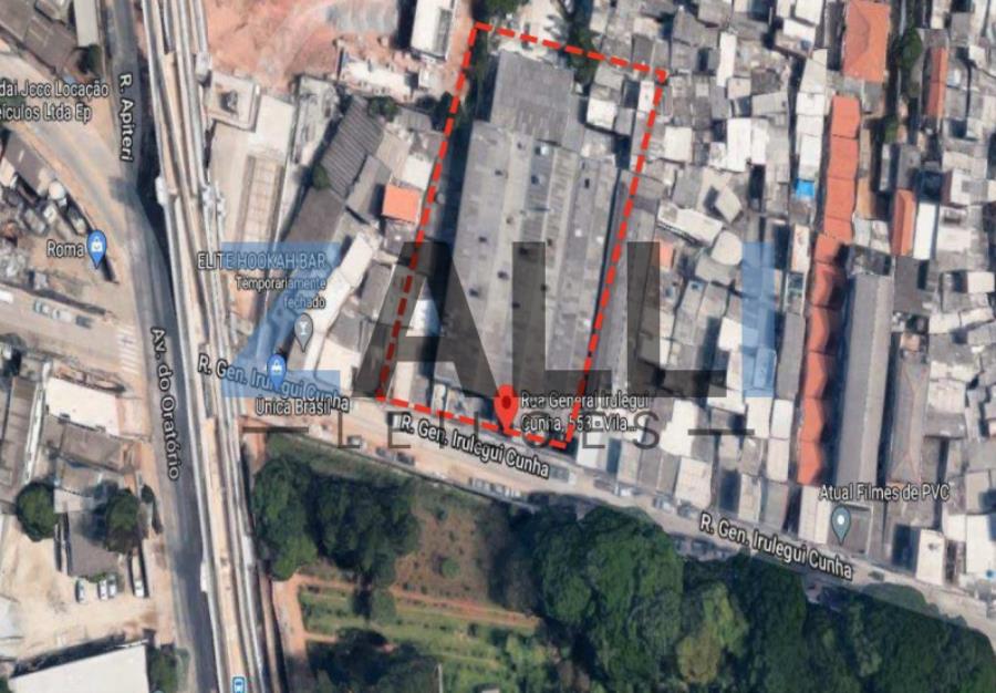 Galpão/sítio/imóveis - são paulo (gci) - lote 04: galpão - a. terreno 1.267,00m² - são paulo/sp