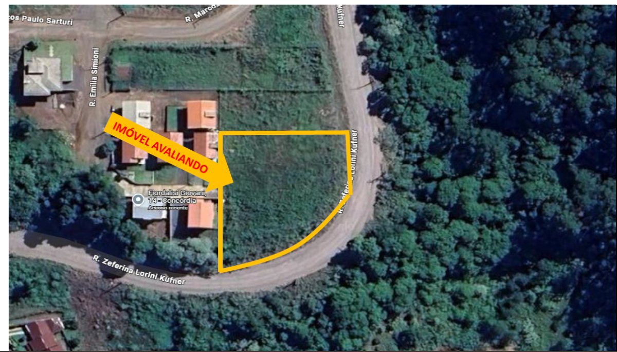 Terreno urbano c / 1.491,45 m² - concórdia / sc