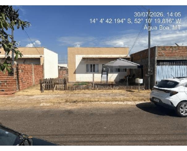 Agua boa/mt — casa com 45,692m², 2 quartos, 1 vaga na garagem (f8787708511655) casas em leilão | mgl leilões