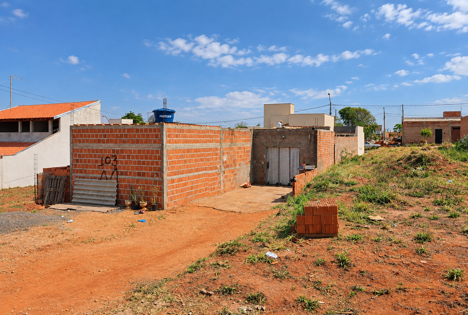 Direitos sobre terreno de 200m² no jardim ipês em potirendaba/sp