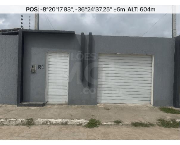 Belo jardim/pe — casa com 53,362m², 2 quartos, 1 vaga na garagem (f8444430769327) casas em leilão | mgl leilões