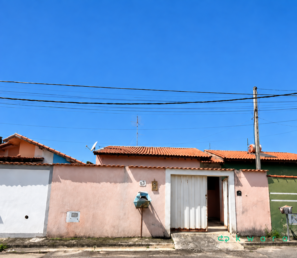 Casa de 95,71 m² em Aterrado - Lorena / SP.